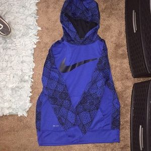 Blue nike hoodie
